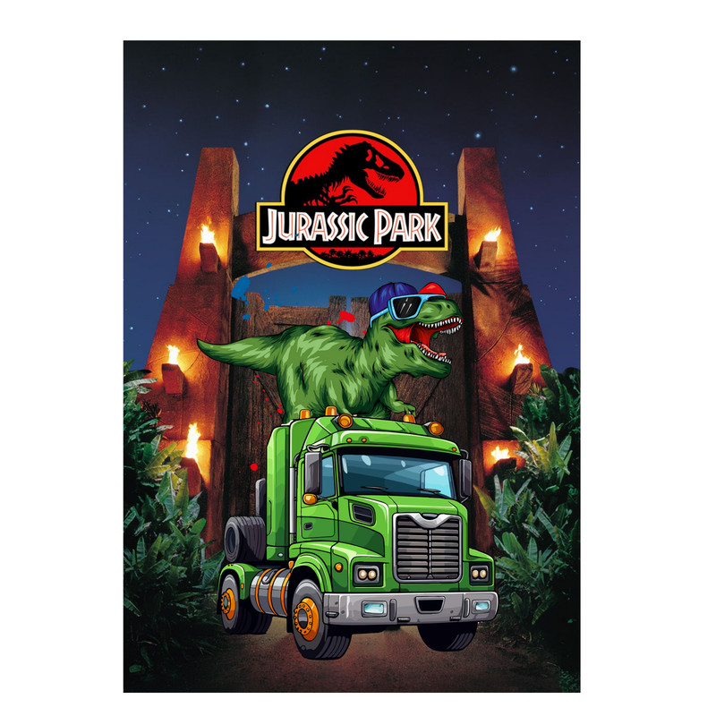Jurassic Park Png Jurassic World Dinosaurscolor Printanimal Worldmonster Truck Green Trex Cool T Rex With Hat And 0