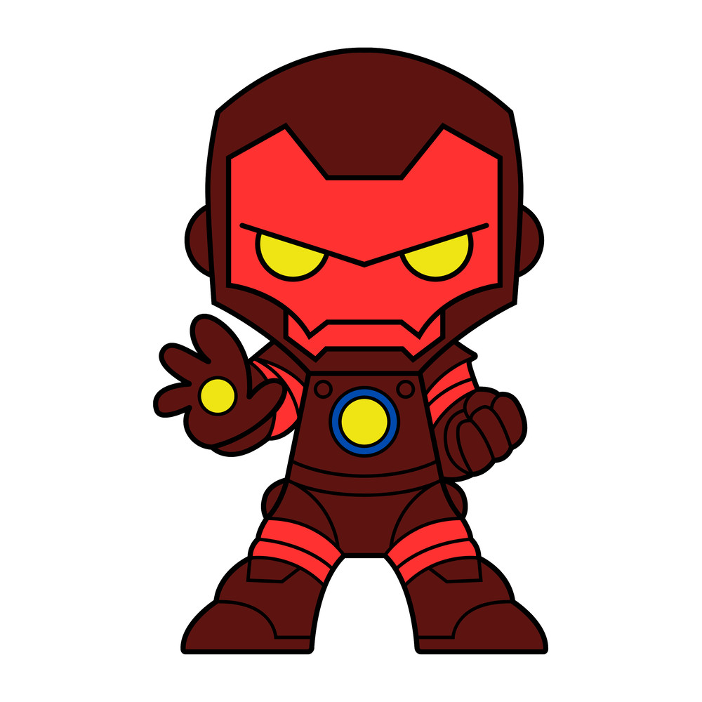 Baby Iron Man Svgcutting Fileiron Fist 4 Png 1 SvgRed Super Hero BabySuper Strong Baby Figureiron Fist Baby Outfit 1