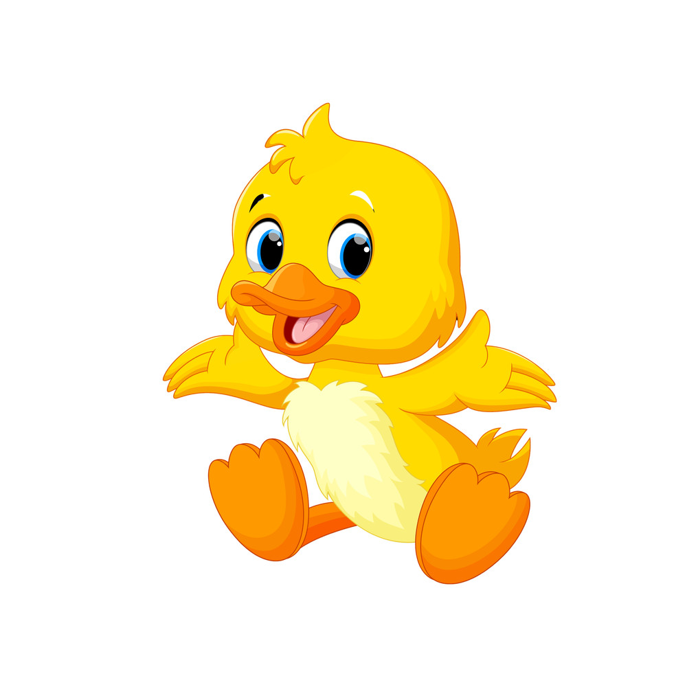 Duck Pngyellow Duckling Pngillustrationbaby Duckanimalsvertebratecartoon Pngcolor Printingcool Yellow Duckcute 0