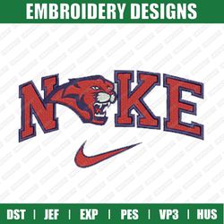 Nike Houston Cougars Embroidery Files, Sport Embroidery Designs, Nike Embroidery Designs Files, Instant Download