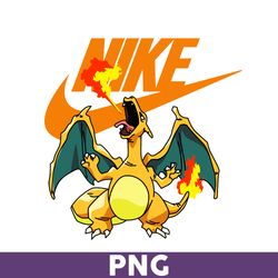 charizard with nike png, nike logo png