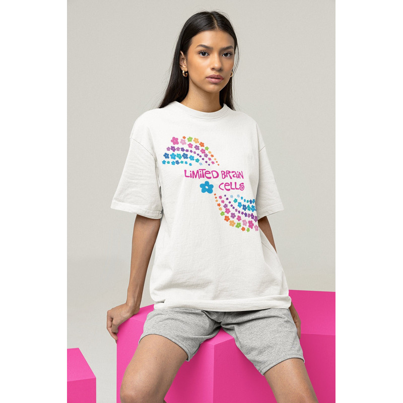 Limited Brain Cells Shirt Funny Quote T-shirt Shirt Weird Gag Shirt y2k Shirt Throwback Tee Sayings Unhinged Shirt Festival Outfit 2000s.jpg