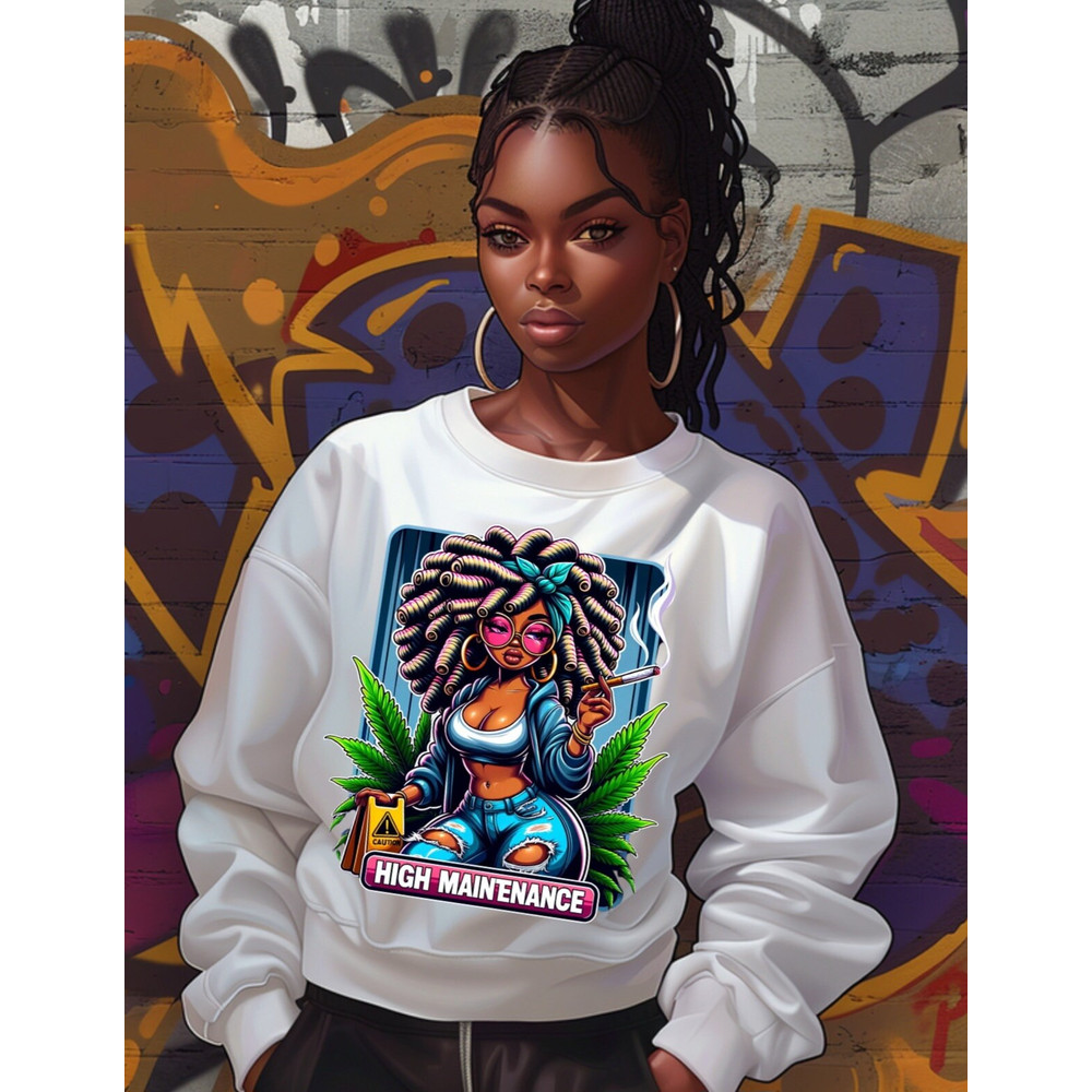 420, High Maintenance, Cannabis, PNG file, Weed, I'm High Maintenance, Smoking Weed, Sublimation png.jpg