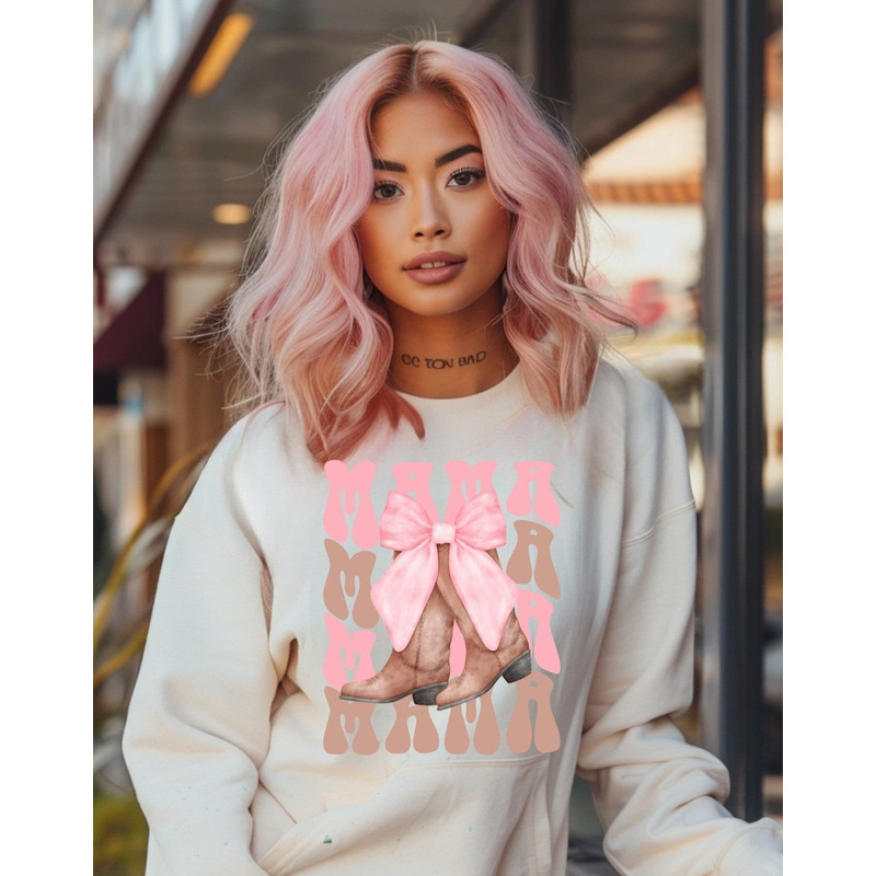 Mama, Mama Coquette, Coquette Bow, Country Mama, Mom, Mother's, Mom PNG file, Sublimation PNG.jpg