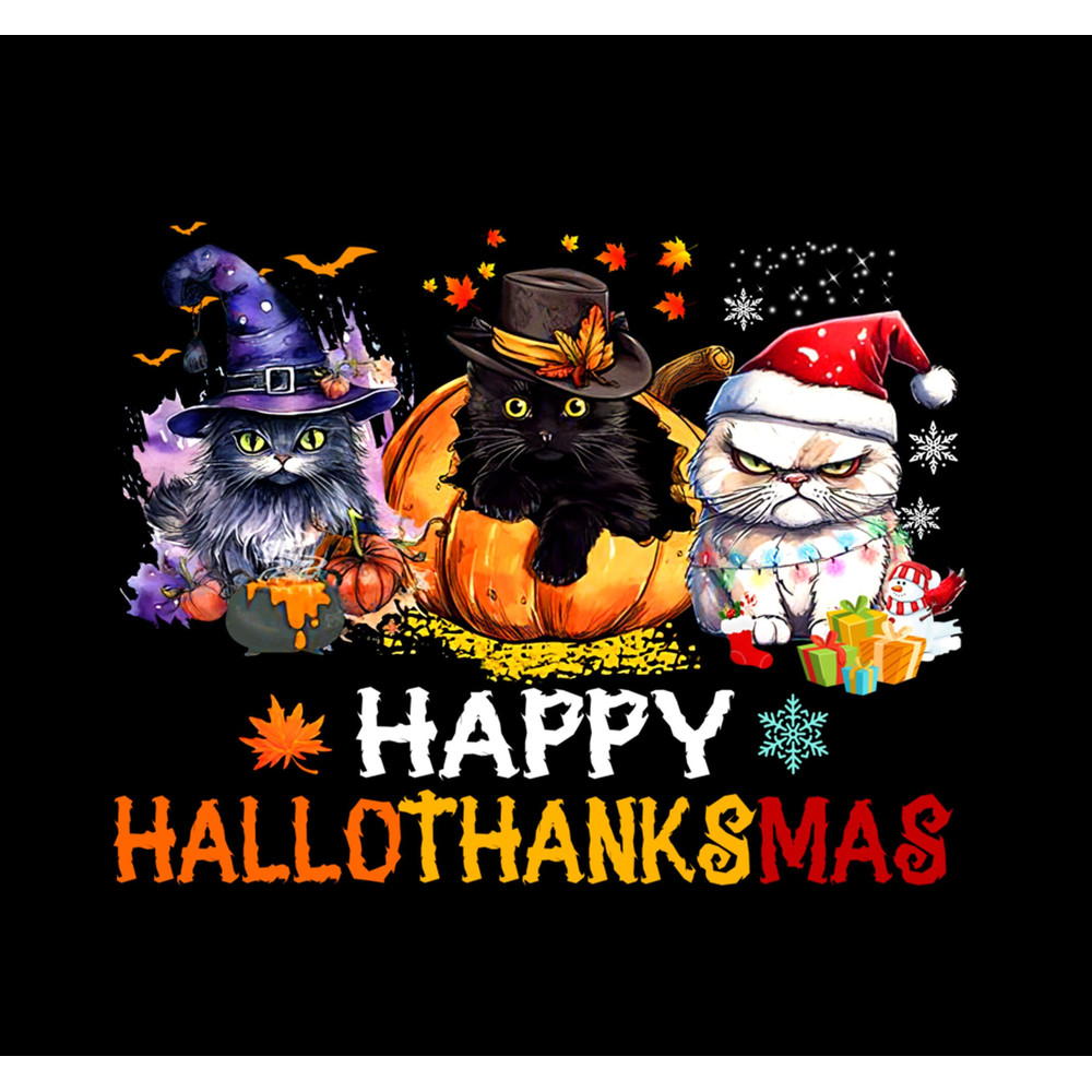 Happy HalloThanksMas Png Happy HalloThanksMas Cats Png HalloThanksMas Cats Funny Png.jpg