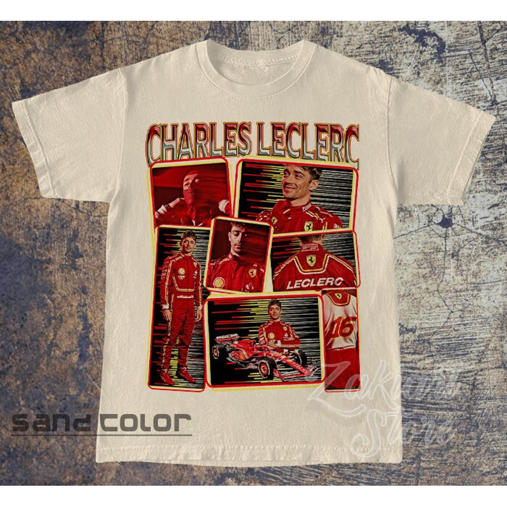 Charles Leclerc 2024 tee, Charles Leclerc Shirt, Formula One shirt, Classic 90s Graphic Tee, Unisex, Vintage Bootleg, Gift, Retro.jpg