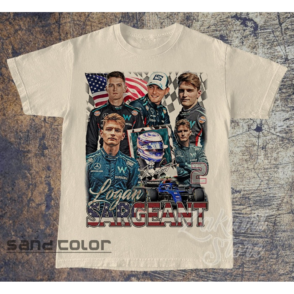 Logan Sargeant Shirt, Formula One shirt, Classic 90s Graphic Tee, Unisex, Vintage Bootleg, Gift, Retro.jpg