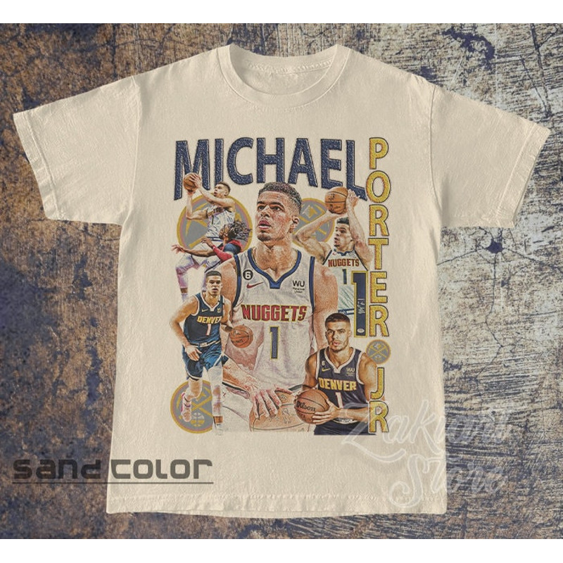 Michael Porter Jr Bootleg Shirt Vintage Porter Jr Tshirt Michael Porter Jr Art Tee.jpg