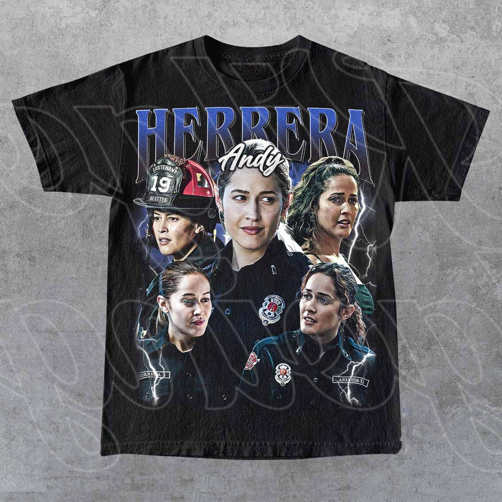 Limited Andy Herrera Station 19 Vintage T-Shirt, Gift For Woman and Man Unisex T-Shirt.jpg