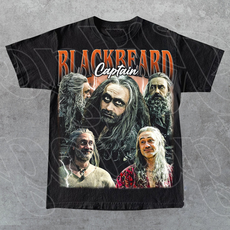 Limited Captain Blackbeard Vintage T-Shirt, Gift For Woman and Man Unisex T-Shirt.jpg