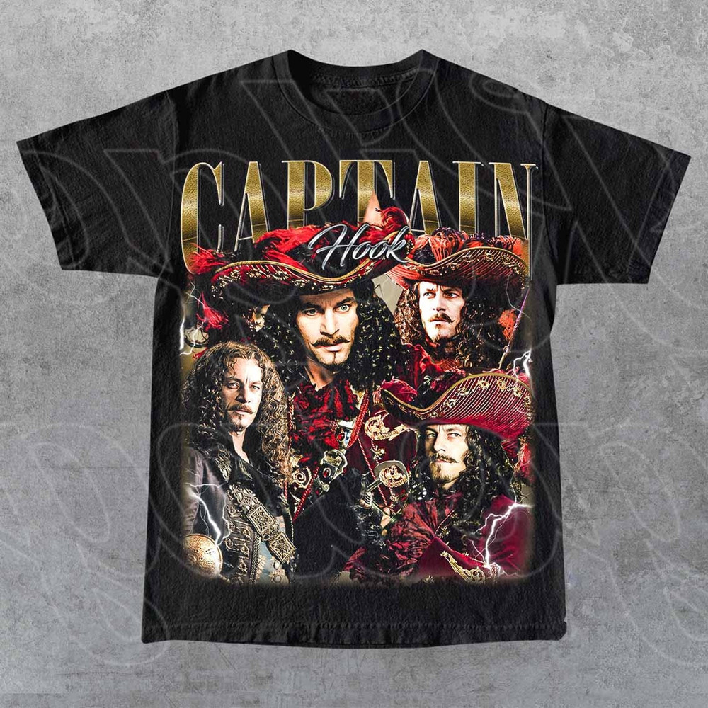 Limited Captain Hook Vintage T-Shirt, Gift For Woman and Man Unisex T-Shirt.jpg
