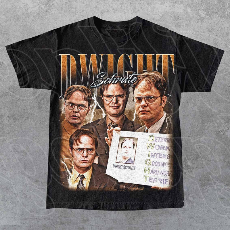 Limited Dwight Schrute Vintage T-Shirt, Gift For Woman and Man Unisex T-Shirt.jpg