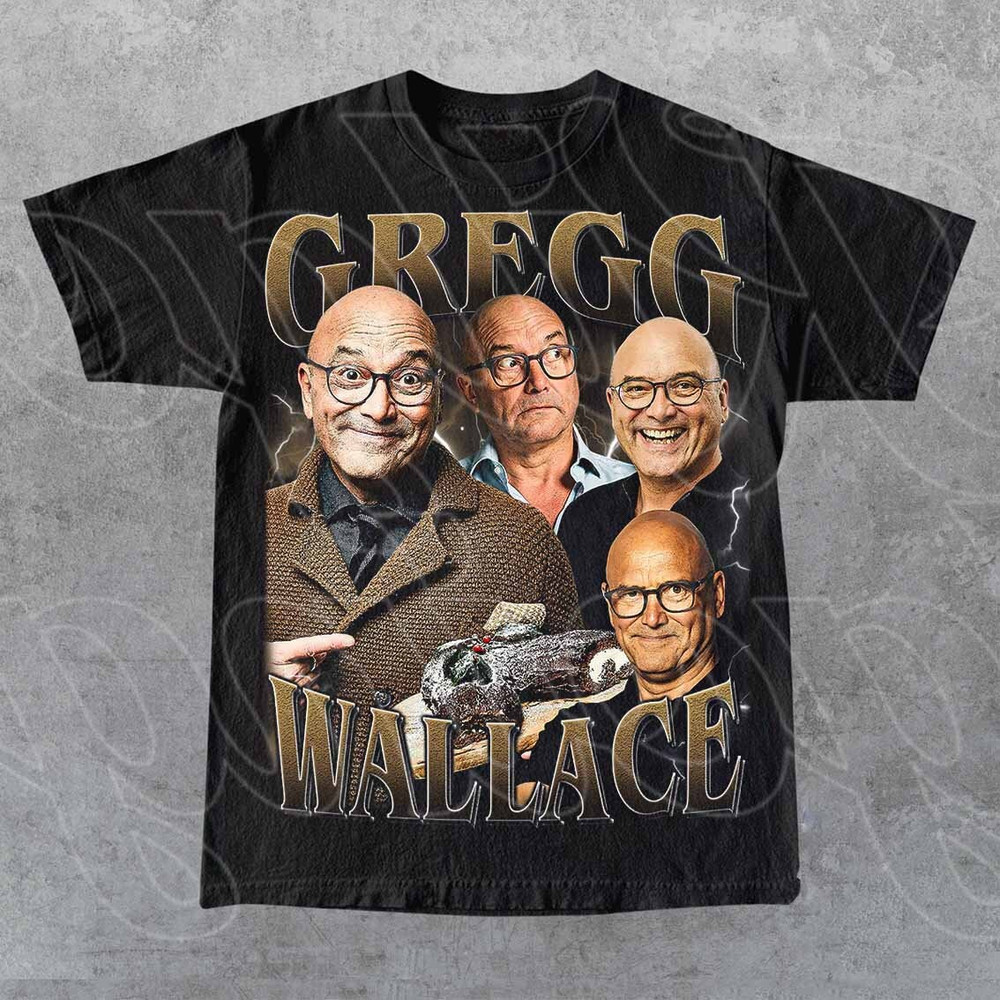 Limited Gregg Wallace Vintage T-Shirt, Gift For Woman and Man Unisex T-Shirt.jpg