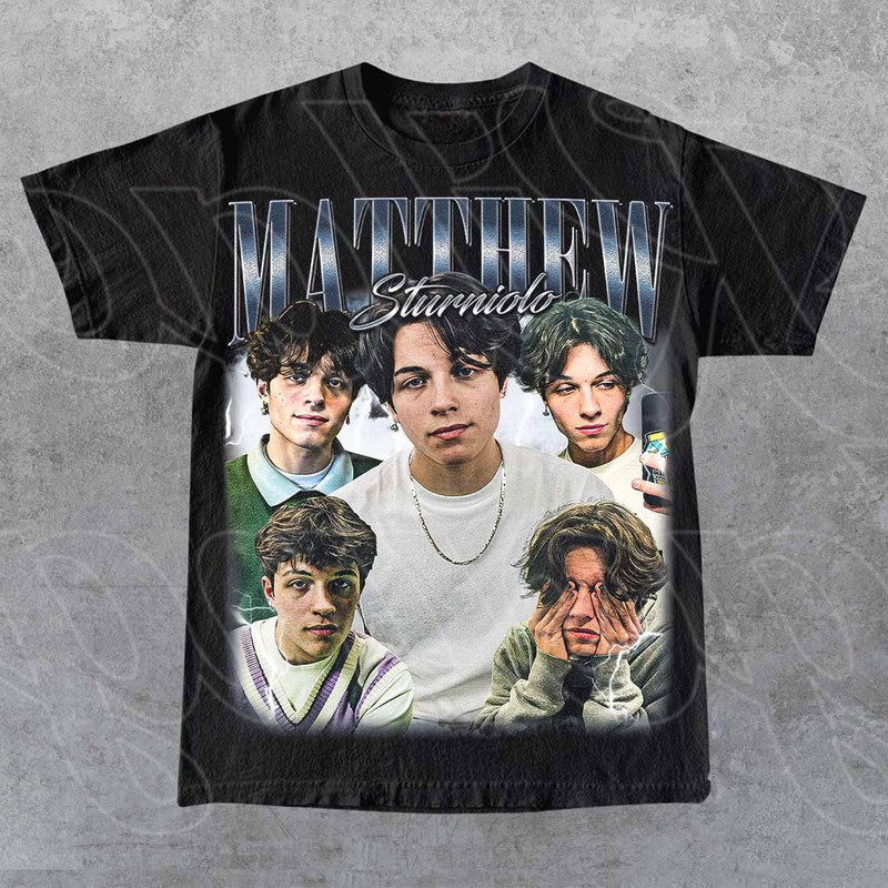 Limited Matthew Sturniolo Vintage T-Shirt, Gift For Woman and Man Unisex T-Shirt.jpg