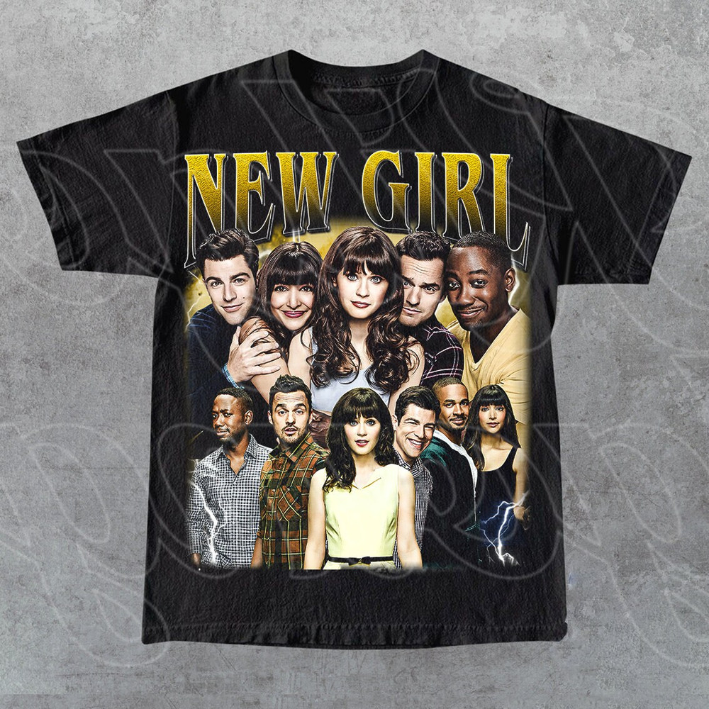 Limited New Girl Vintage T-Shirt, Gift For Woman and Man Unisex T-Shirt.jpg