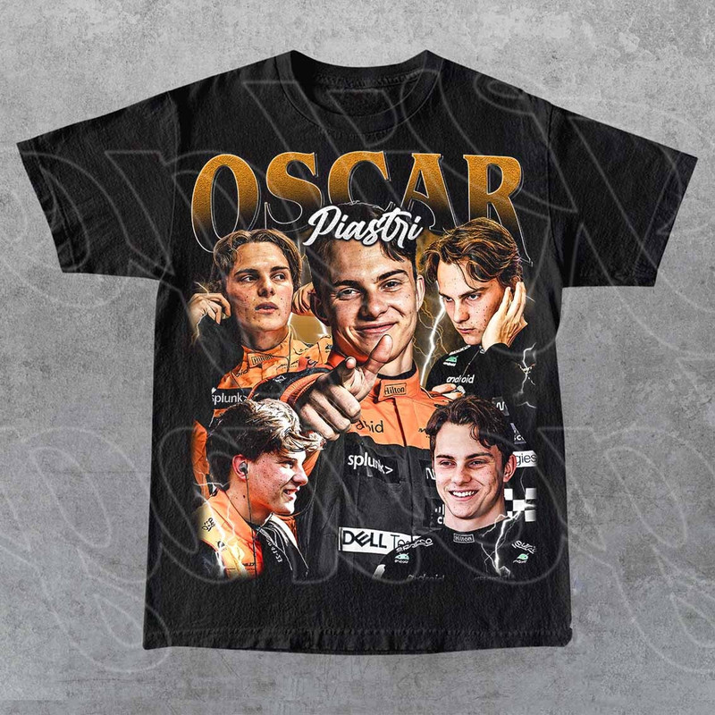 Limited Oscar Piastri Vintage T-Shirt, Gift For Woman and Man Unisex T-Shirt.jpg