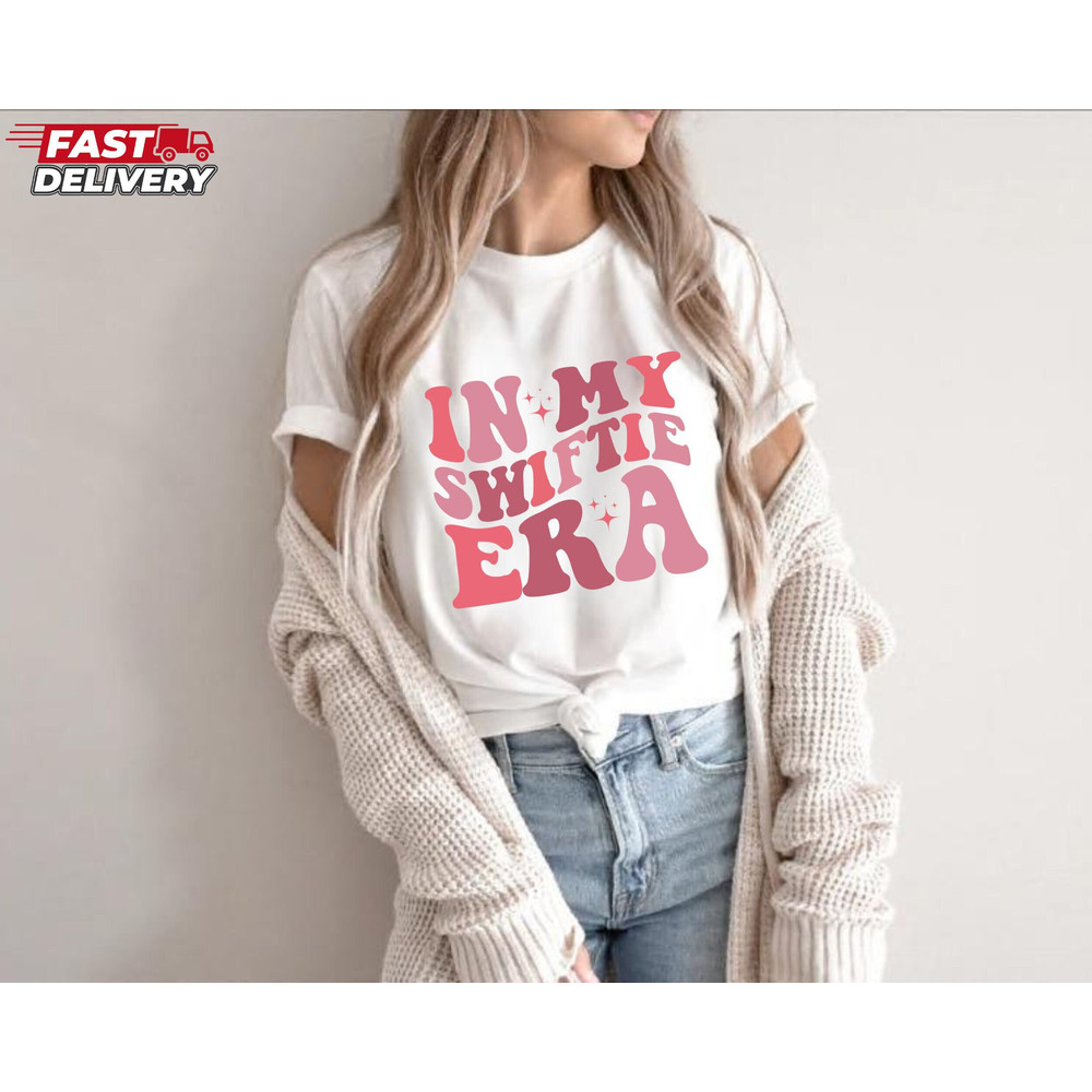In My Swiftie Era Shirt, Swiftie Era T-Shirt, Eras Retro Shirt, Vintage Shirt, Trendy Women T-Shirt, Trendy Tee, Gift for birthday party.jpg