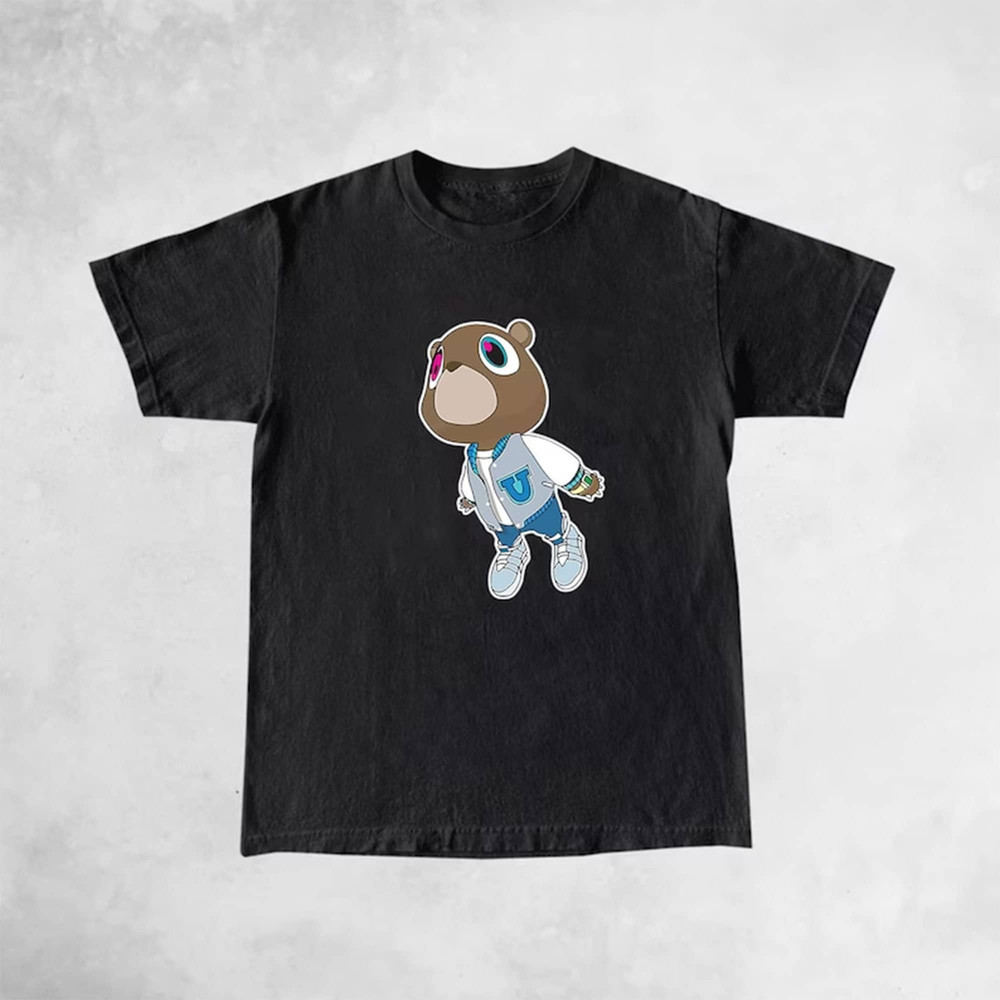 Kanye West Graduation Dropout Bear Shirt, Kanye West Sweatshirt, Kanye West Graduation Shirt, Vintage shirt, Fan Gift Shirt.jpg