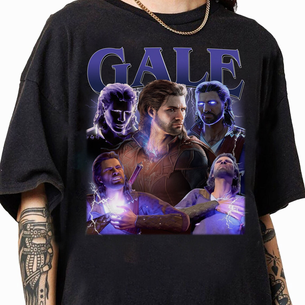 Limited Gale Baldurs Gate 3 Vintage T-Shirt, Gift For Women and Man Unisex T-Shirt.jpg