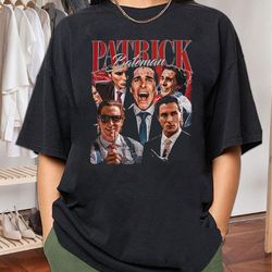 limited patrick bateman vintage png, gift for women and man unisex png