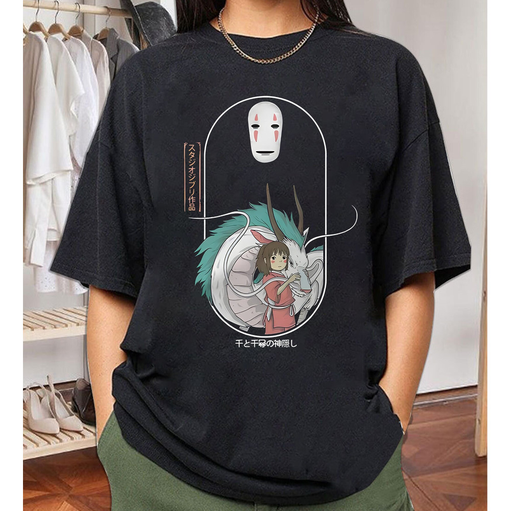 Spirited Away, Ghibli Shirt, Hayao Miyazaki, Studio Ghibli Gift, Totoro Shirt, Ghibli Sweatshirt, No Face, Spirited away T-Shirt.jpg