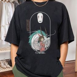 spirited away, ghibli png, hayao miyazaki, studio ghibli gift, totoro png, ghibli sweatpng, no face, spirited away png