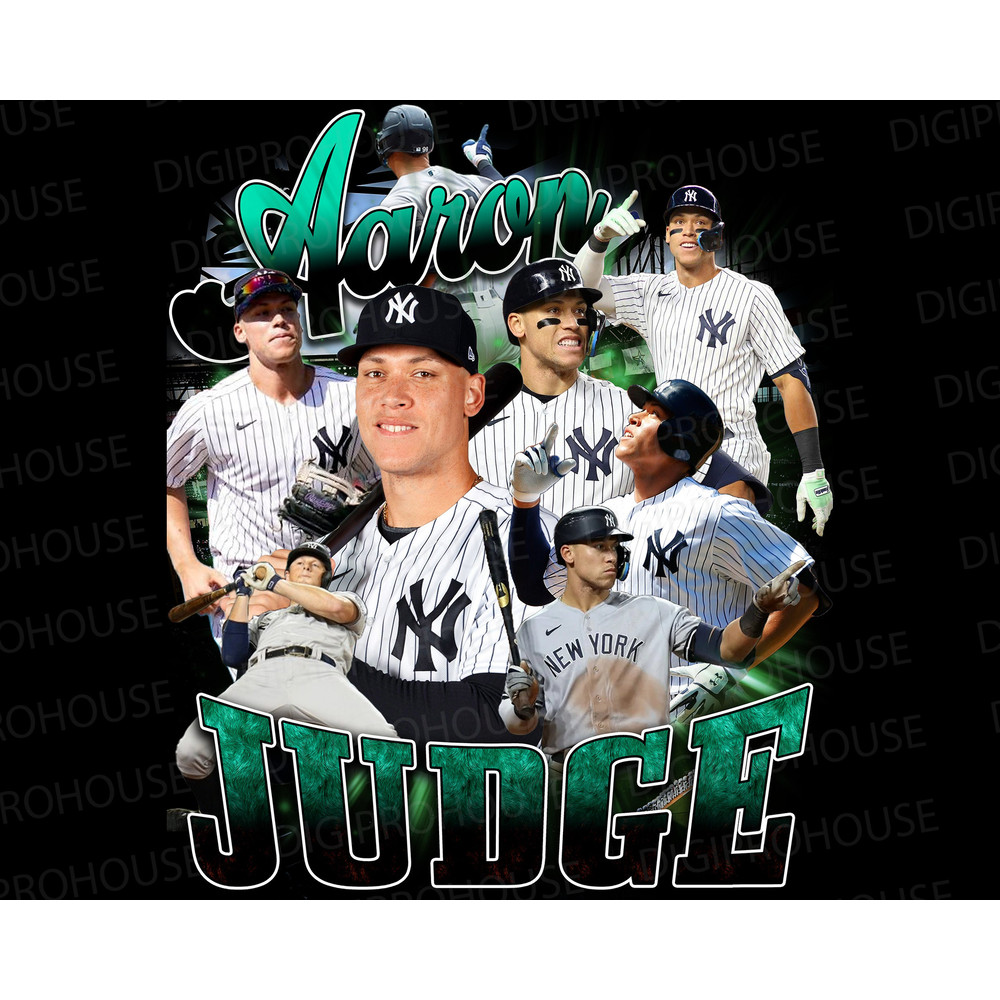 Aaron Judge T Shirt Design PNG Instant Download.jpg