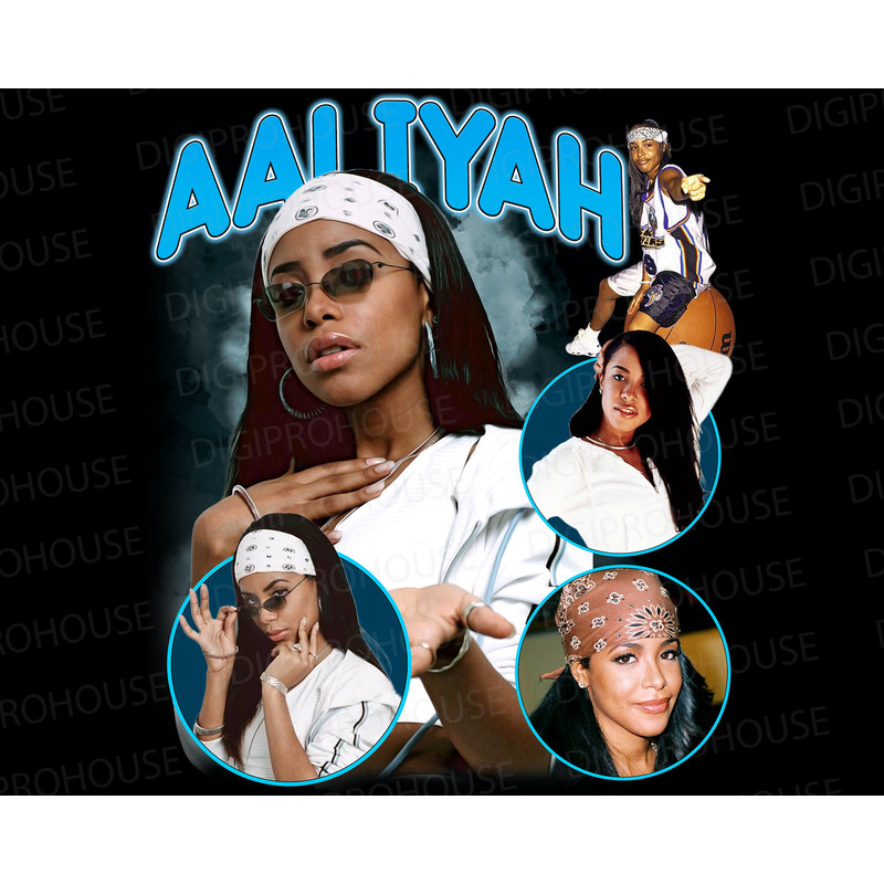Aaliyah png , Aaliyah Bootleg T-Shirt Design Digital File, 300 DPI, PNG file, ready to print ,hip hop r&b png.jpg