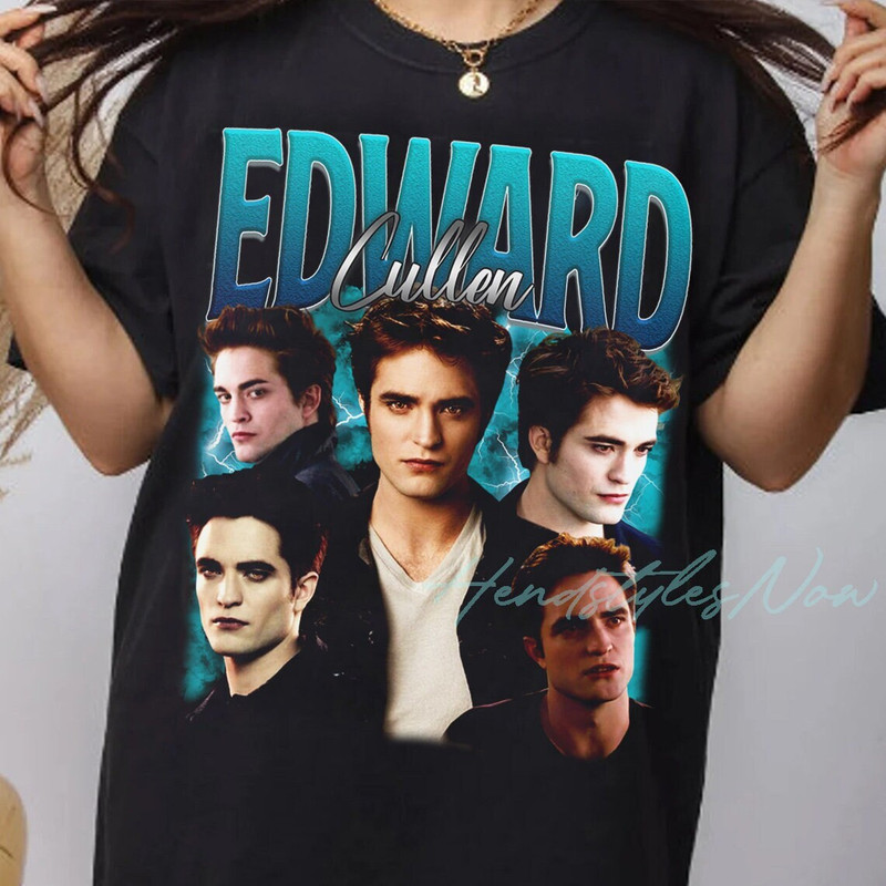 Limited Edward Cullen Vintage T-Shirt, Graphic Unisex T-shirt, Retro 90's Fans Gift For Women and Men.jpg