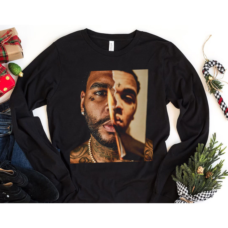 Limited Kevin Gates Long Sleeve, Vintage Bootleg Style TShirt - Vintage Grapic shirt K151.jpg