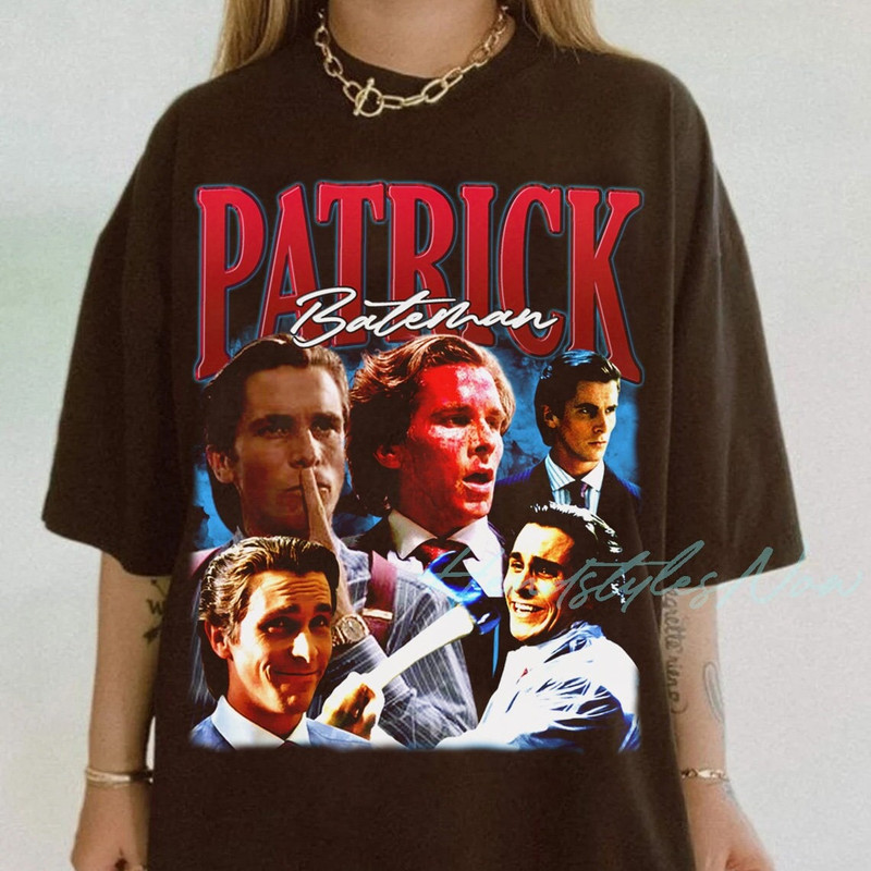 Limited Patrick Bateman Vintage T-Shirt, Gift For Women and Man Unisex T-Shirt.jpg