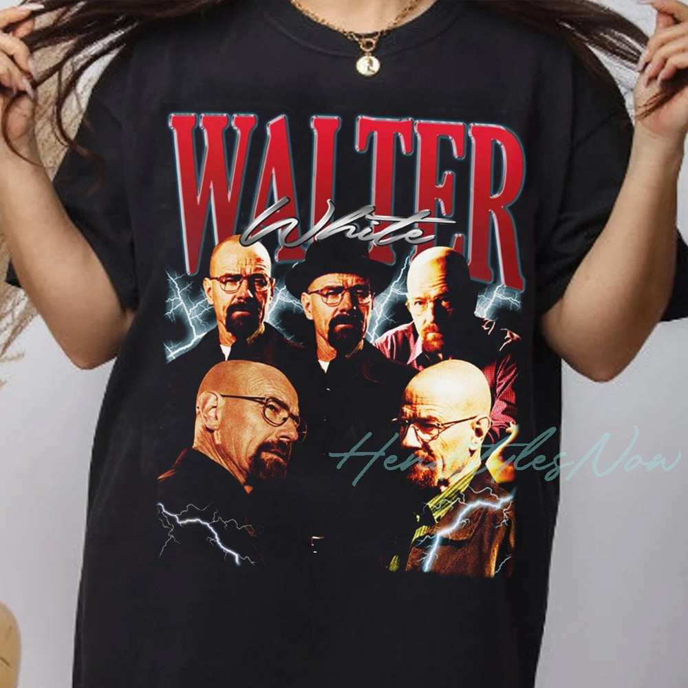 Limited Walter White Vintage T-Shirt, Gift For Women and Man Unisex T-Shirt.jpg
