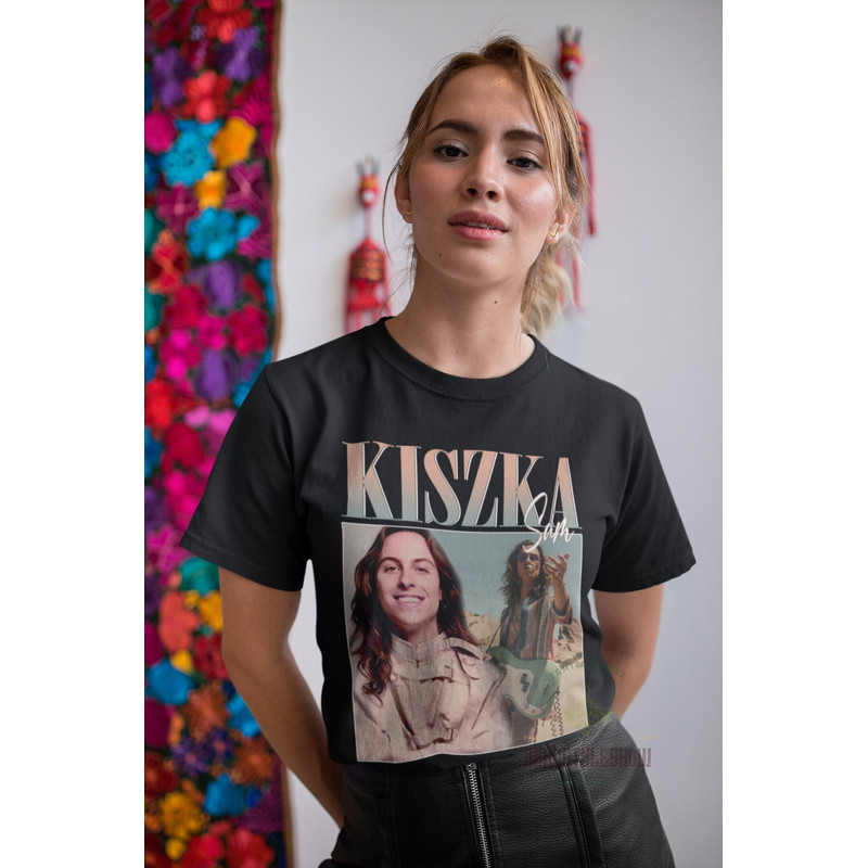 Sam kiszka Shirt Vintage rock tee retro tshirt bassist shirt music shirt jake kiszka tshirt, Greta Van Fleet Tee.jpg