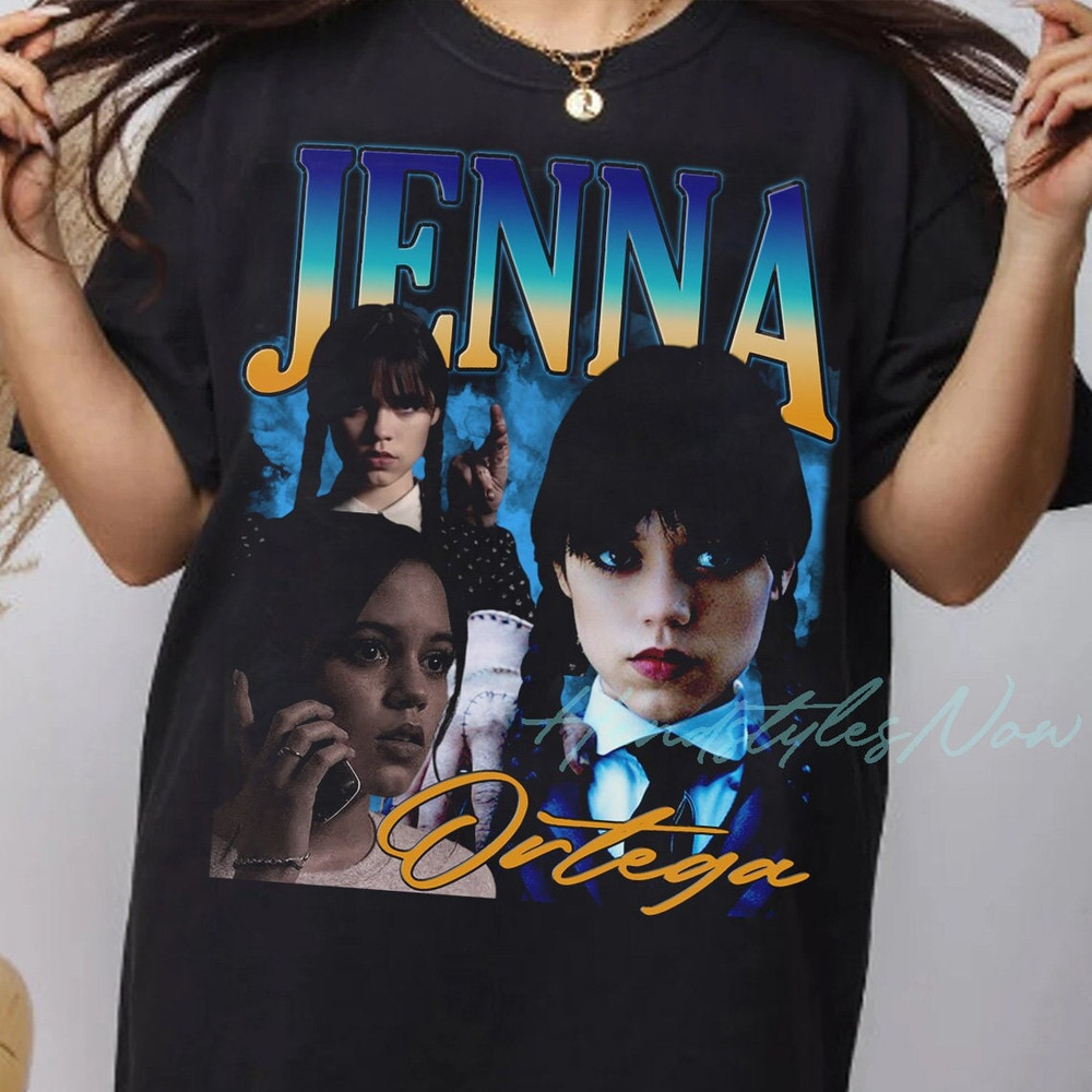 Vintage Jenna Marie Ortega Shirt, Design Bootleg tee, Grapic design shirt, Jenna Ortega Bootleg Tee.jpg