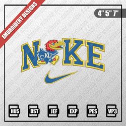 sport embroidery designs, nike christmas designs, nike kansas jayhawks embroidery designs, digital download