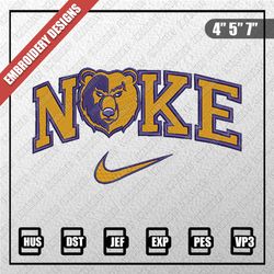 Sport Embroidery Designs, Nike Sport Designs, Nike California Golden Bears Embroidery Designs, Digital Download