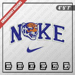 Sport Embroidery Designs, Nike Sport Designs, Nike Memphis Tigers Embroidery Designs, Digital Download
