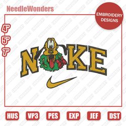 Nike Desney Pluto Embroidery Designs, Christmas Christmas Designs, Nike Embroidery Designs, Digital File