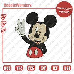 Mickey Embroidery Designs, Mickey Mouse  Christmas Designs, Disney Embroidery Designs, Digital File