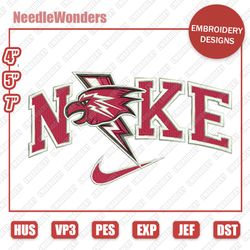 nike embroidery designs, nike st. john's red storm sport designs, sport embroidery download, digital file