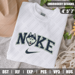 Nike UConn Huskies Embroidery Files, Sport Embroidery Designs, Nike Embroidery Designs Files, Instant Download