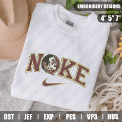 Nike Florida State Seminoles Embroidery Files, Sport Embroidery Designs, Nike Embroidery Designs Files, Instant Download
