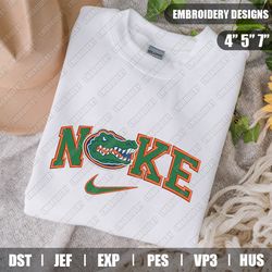 Nike Florida Gators Embroidery Files, Sport Embroidery Designs, Nike Sport Digital, Instant Download