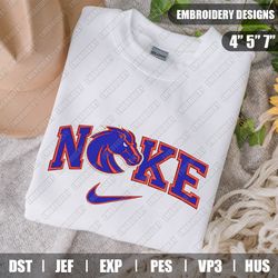 Nike Boise State Broncos Embroidery Files, Sport Embroidery Designs, Nike Sport Digital, Instant Download