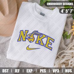 Nike South Dakota State Embroidery Files, Sport Embroidery Designs, Nike Sport Digital, Instant Download