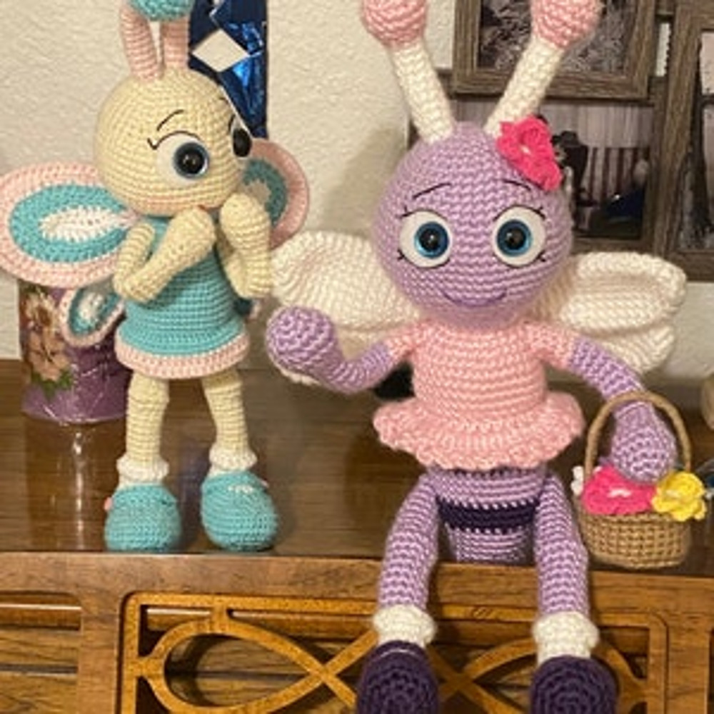 PATTERN Dragonfly  Crochet Dragonfly Pattern  Amigurumi Dragonfly Pattern  Crocheted Dragonfly  PDF Crochet Pattern 3