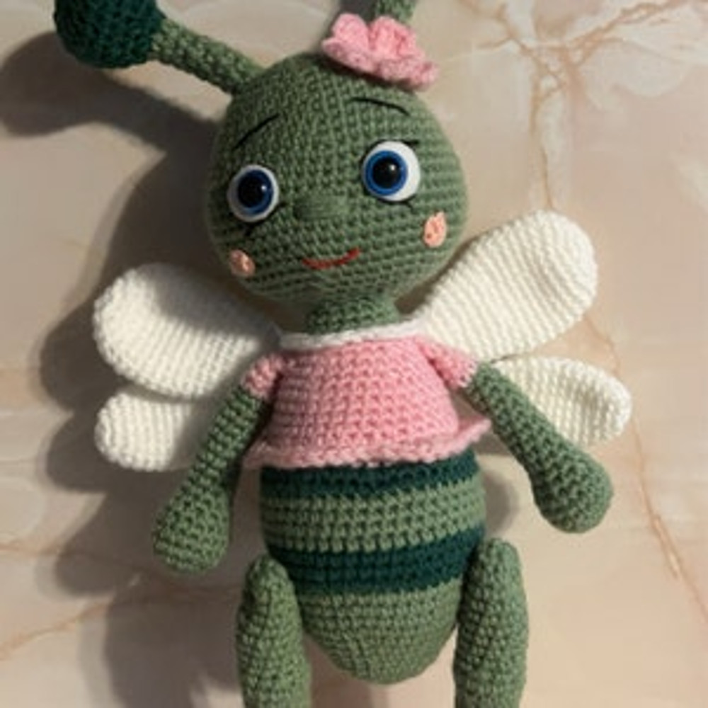 PATTERN Dragonfly  Crochet Dragonfly Pattern  Amigurumi Dragonfly Pattern  Crocheted Dragonfly  PDF Crochet Pattern 6