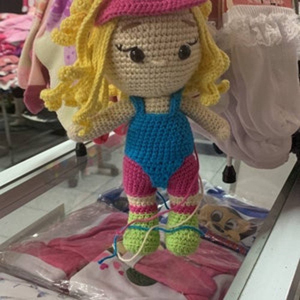 Crochet Doll Amigurumi Pattern Barbs PDF Pattern English Amigurumi Dolls Amigurumi Patternc Rochet Amigurumi 4