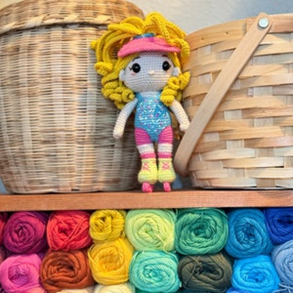 Crochet Doll Amigurumi Pattern Barbs PDF Pattern English Amigurumi Dolls Amigurumi Patternc Rochet Amigurumi 5