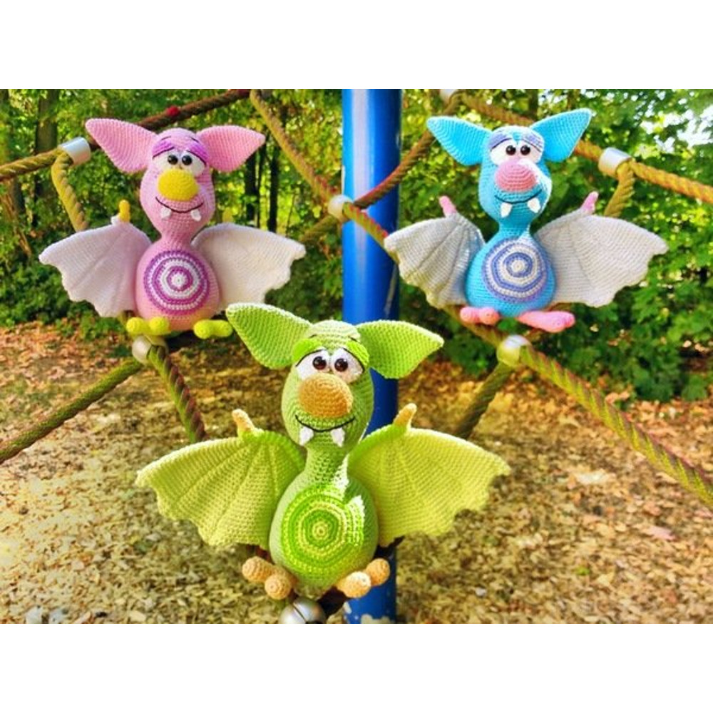 Bat Crochet Bat Amigurumi Bat Amigurumi Pattern Crochet Pattern Bat Pattern Pdf 1